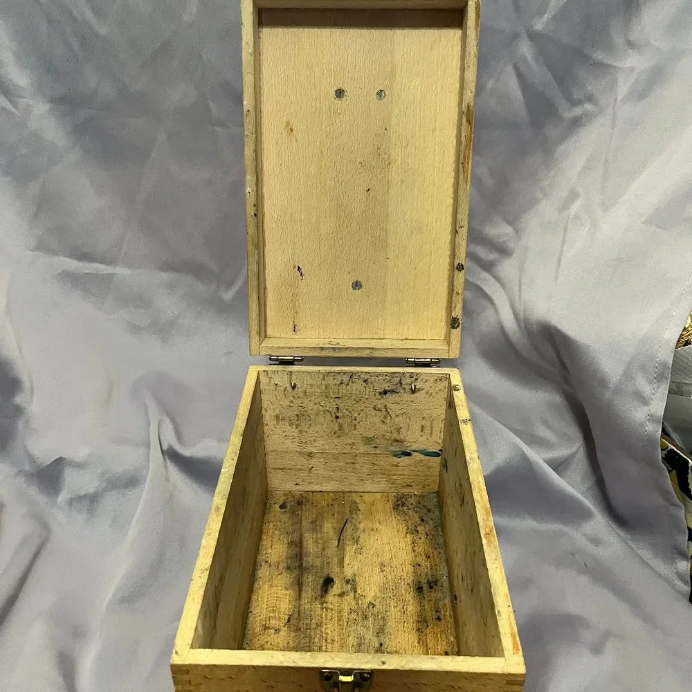 Vintage Esquire Shoe Valet De Luxe Shoe Shine Box Empty - Picture 5 of 9
